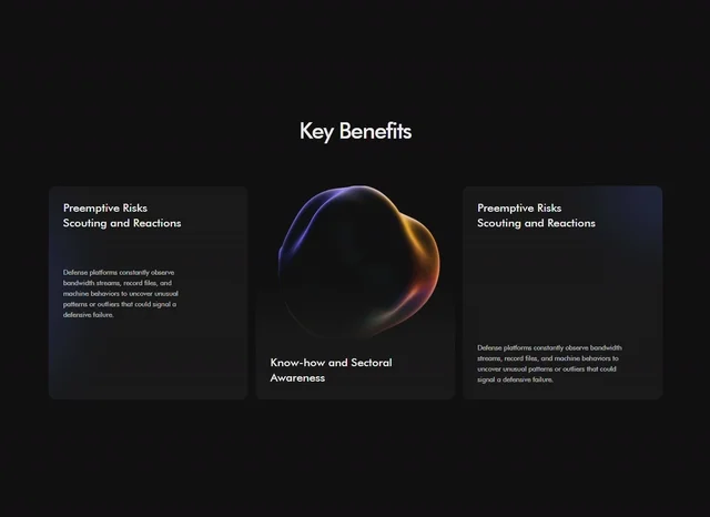 Animated abstract agent system visual